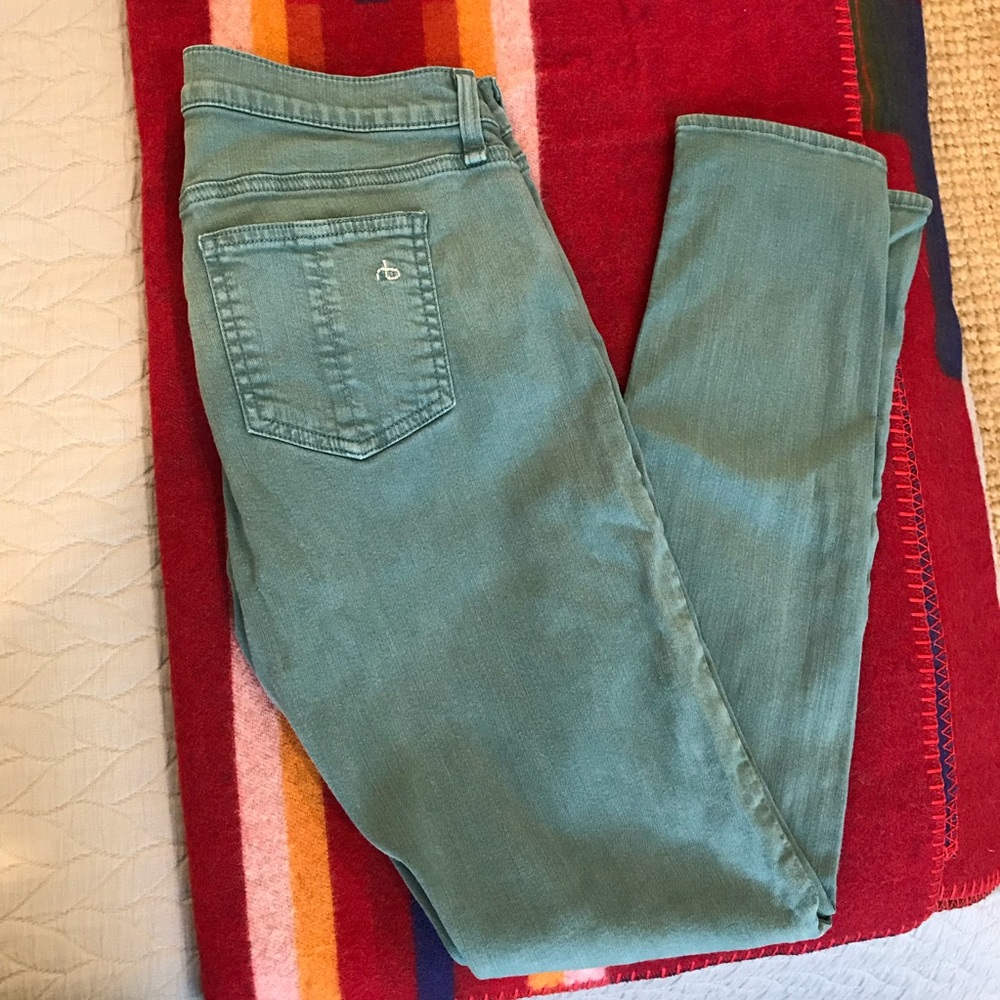 Rag & Bone Atlantic Blue Skinny Jeans